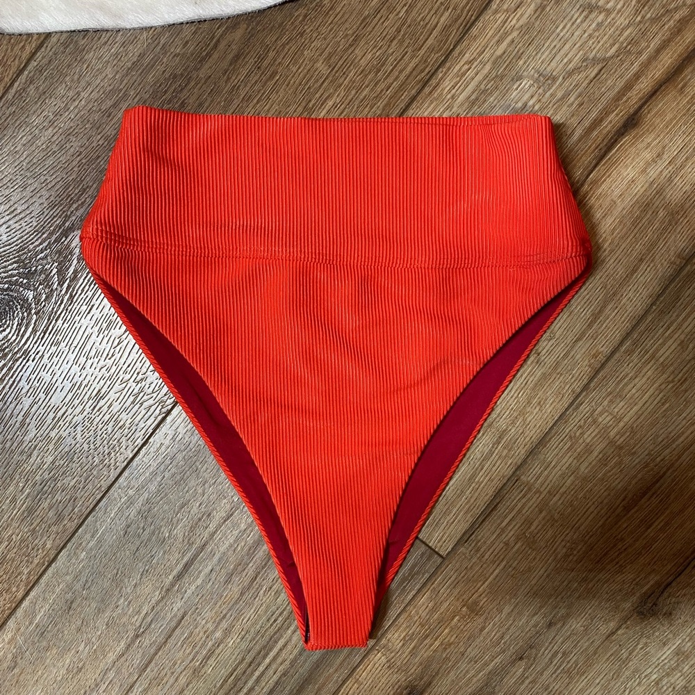 Beach Riot Red Bikini Bottom - Picture 4 of 6
